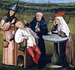 Hieronymus Bosch, L'estrazione della pietra della follia