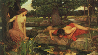 J. W. Waterhouse, Eco e Narciso